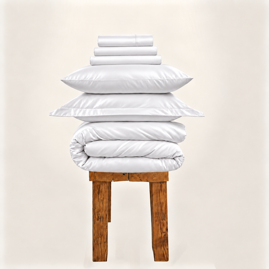 800 Thread Count Egyptian Cotton Grand Splendour LUXE White Bedding Set