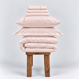 All Season 100% Egyptian Giza Bedding Set - Petal