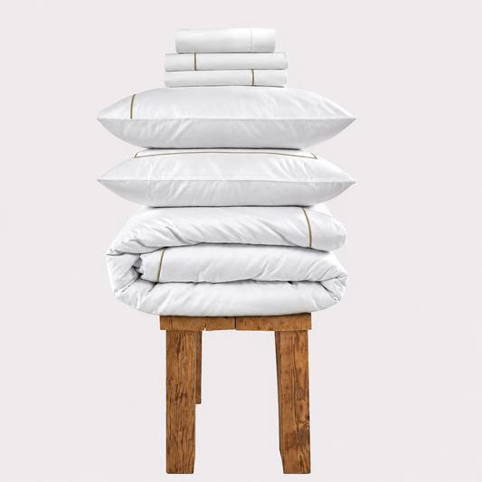 800 Thread Count Egyptian Cotton Cedarhurst LUXE Bedding Set - Mink