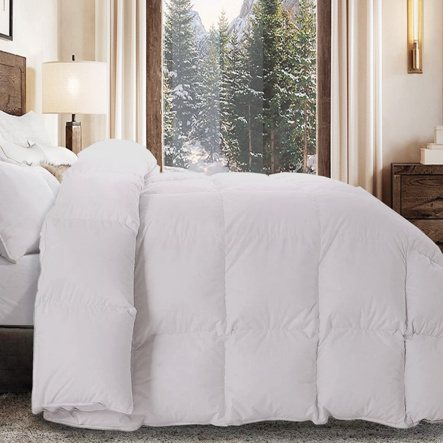 Premium Hungarian Goose Down Duvet - 15 Tog (4.5 Tog + 10.5 Tog)