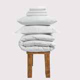 300 Thread Count Percale Brookshire Bedding Set - Brilliant White