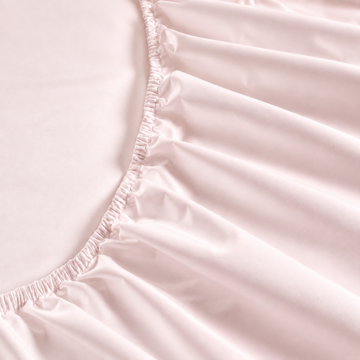 All Season 100% Egyptian Giza Fitted Sheet - Petal