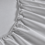 800 Thread Count Egyptian Cotton Grand Splendour Sateen Bedding Set - Moonstone