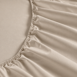 800 Thread Count Egyptian Cotton Grand Splendour Sateen Fitted Sheet - Oak