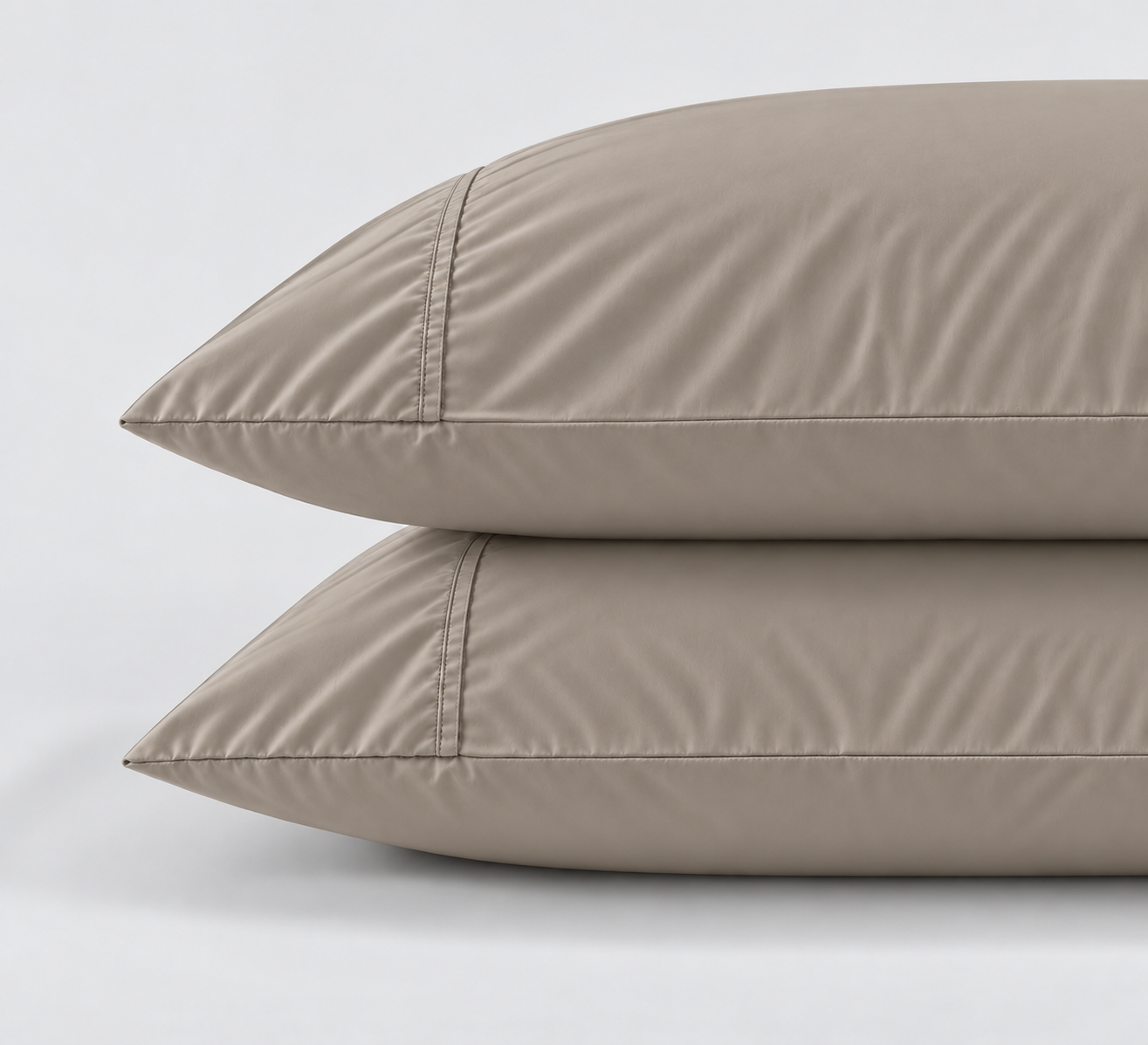 800 Thread Count Egyptian Cotton Grand Splendour Sateen Bedding Set  - Simply Taupe