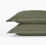 800 Thread Count Egyptian Cotton Grand Splendour Sateen Bedding Set - Olive