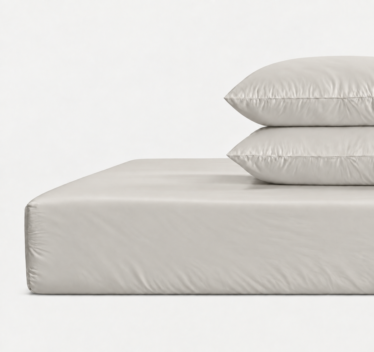 All Season 100% Egyptian Giza Fitted Sheet - Frost