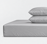 800 Thread Count Egyptian Cotton Grand Splendour Sateen Fitted Sheet - Moonstone