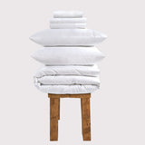 800 Thread Count Egyptian Cotton Windsor LUXE Bedding Set - Brilliant White