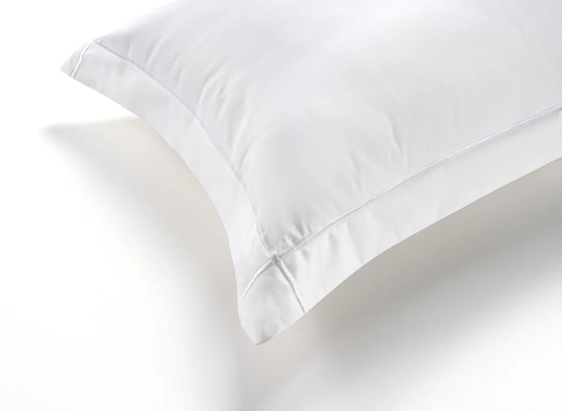 800 Thread Count Egyptian Cotton Kensington Lux Buttery Smooth Duvet Cover - White Bedding Set