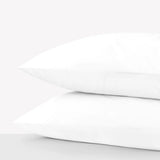 Percale Grand Splendour 100% Long Staple Cotton Bedding Set - Brilliant White