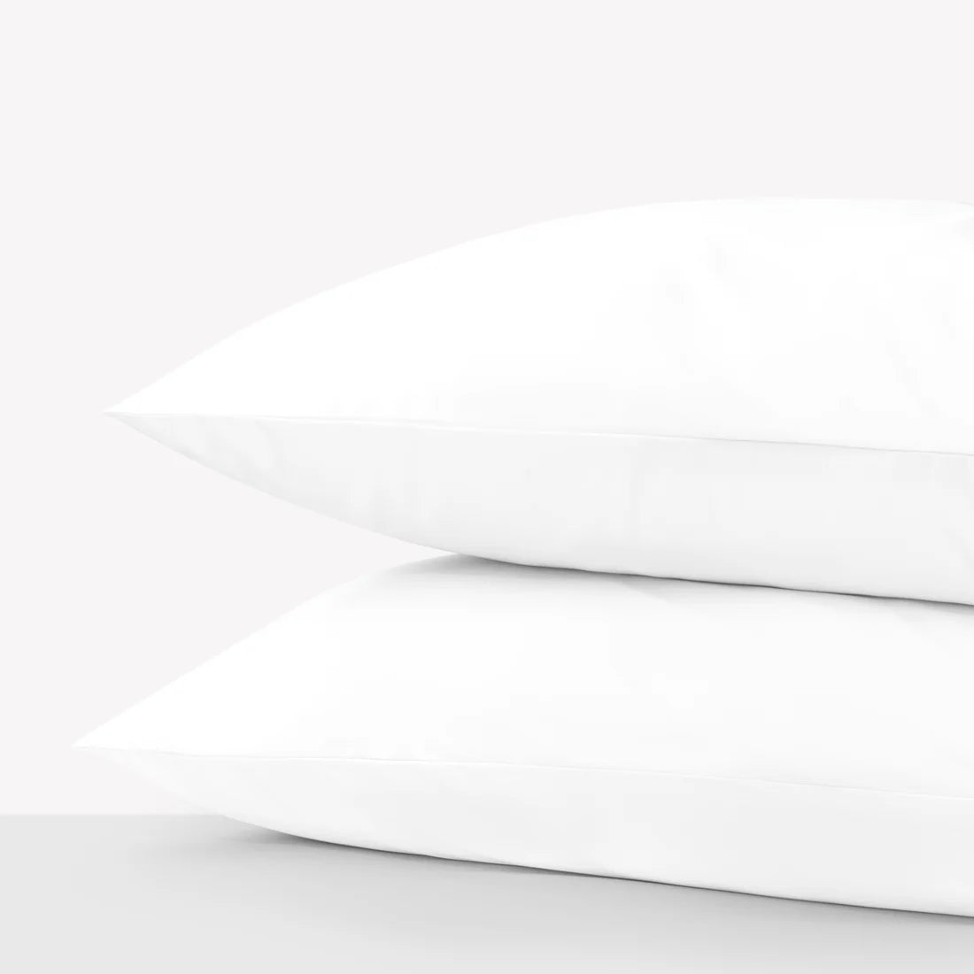 Percale Grand Splendour 100% Long Staple Cotton Bedding Set - Brilliant White