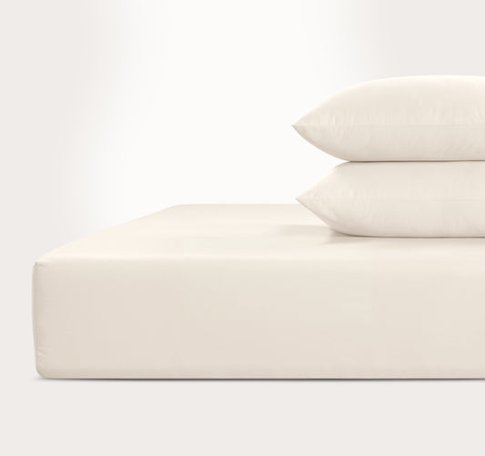 All Season 100% Egyptian Giza Fitted Sheet - Frost
