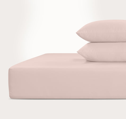 All Season 100% Egyptian Giza Fitted Sheet - Petal