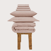 All Season Egyptian Giza Bedding Set - Dusty Rose