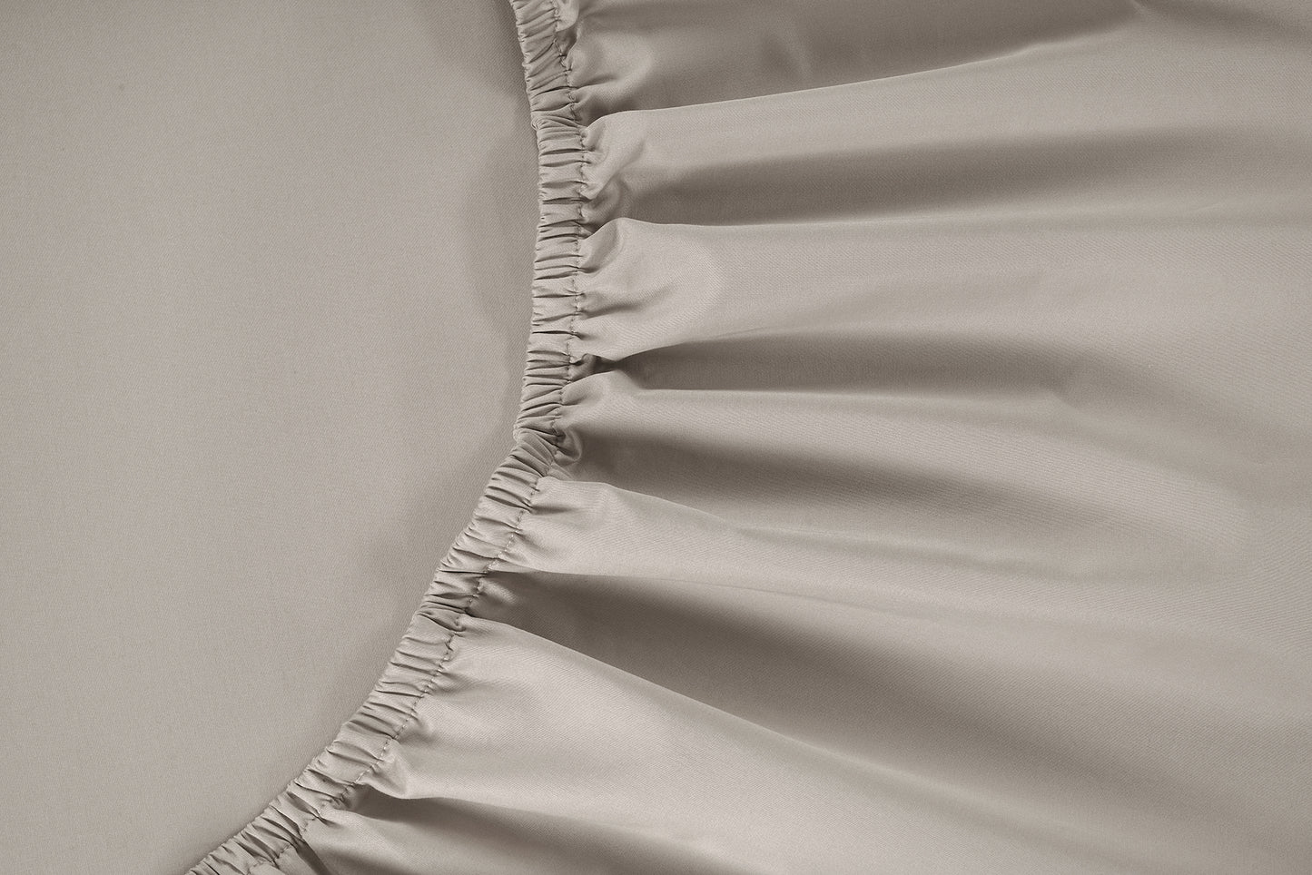 300 Thread Count Viscount of Bliss Fitted Sheet - Simply Taupe