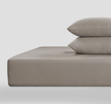 800 Thread Count Egyptian Cotton Grand Splendour Sateen Fitted Sheet  - Simply Taupe