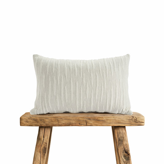 Ellis Cushion - 1 Pair Silver