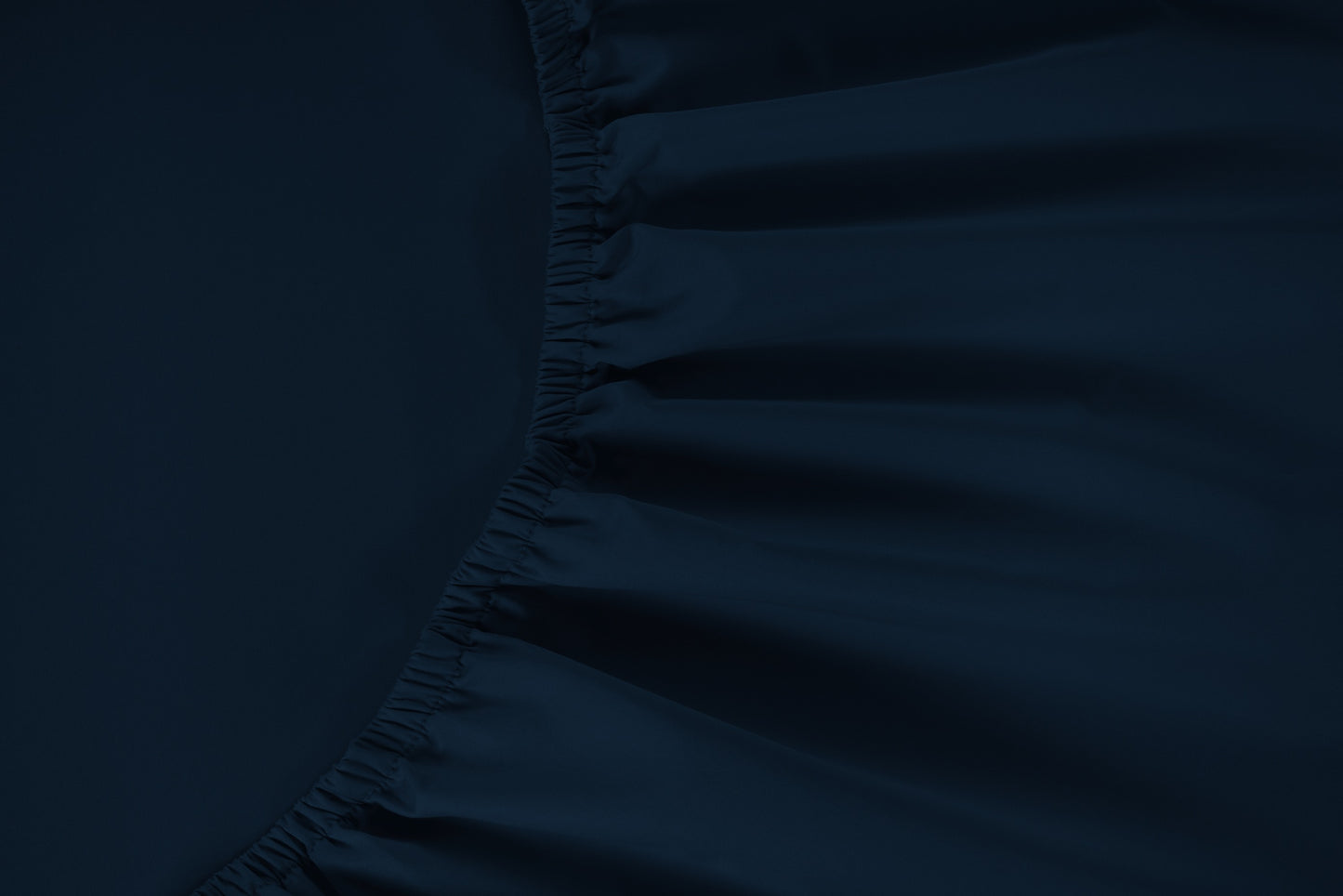 800 Thread Count Egyptian Cotton Grand Splendour Sateen Fitted Sheet - Estate Navy