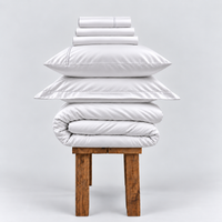 All Season Egyptian Giza Bedding Set - Brilliant White