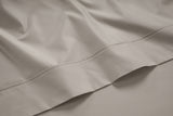 300 Thread Count Brookshire Percale Flat Sheet - Simply Taupe