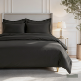 800 Thread Count Egyptian Cotton Grand Splendour Sateen Duvet Cover - Pewter