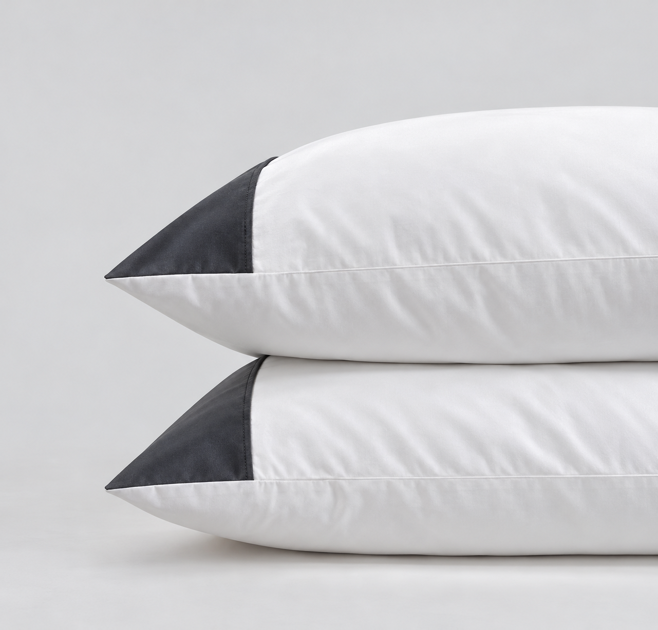 800 Thread Count Egyptian Cotton Harrogate Lux Buttery Smooth - Graphite Grey Bedding Set