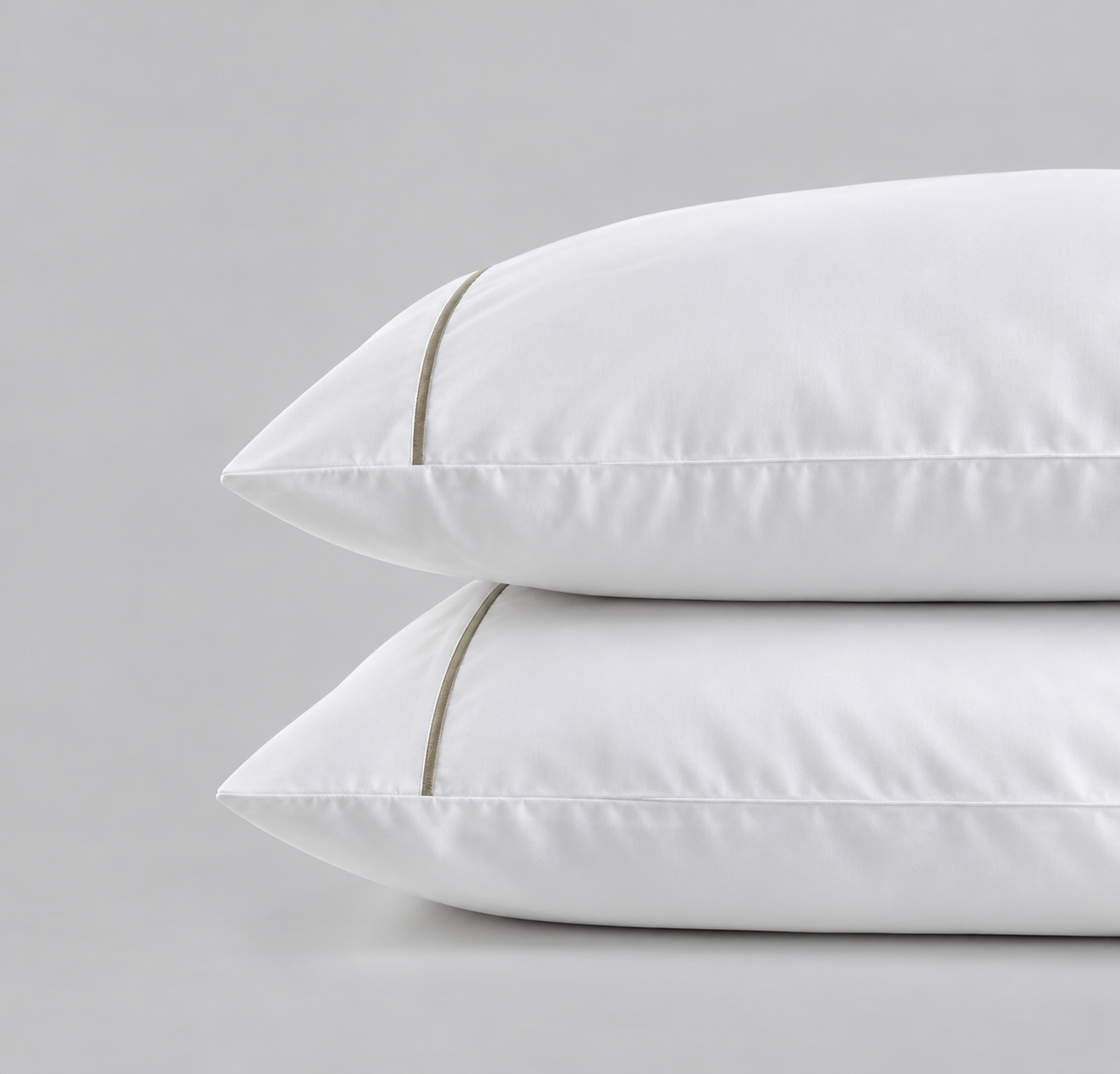 800 Thread Count Egyptian Cotton Kensington Lux Buttery Smooth - Simply Taupe Bedding Set