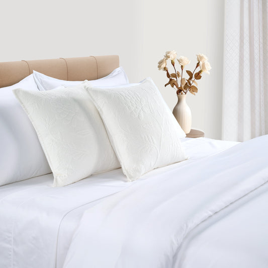 Lilia Cushion - 1 Pair White (2 Cushions)