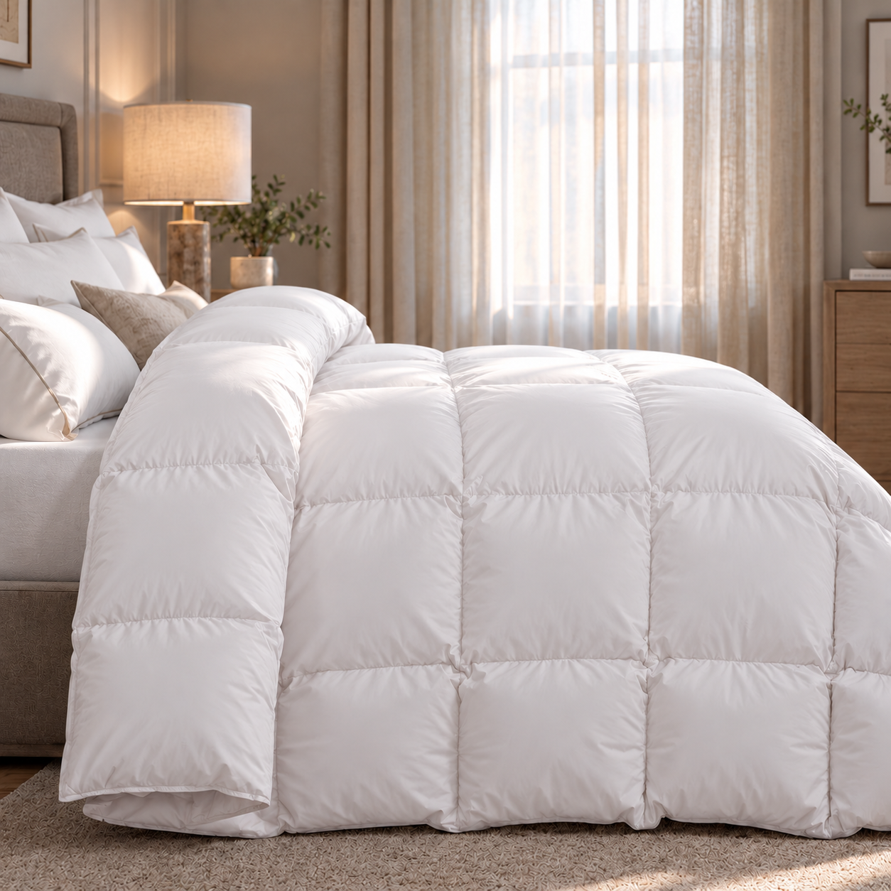 Premium Hungarian Goose Down Duvet - 10.5 Tog