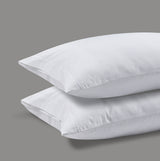 300 Thread Count Percale Pair (2 pillowcases) of Oakwood Pillowcases - Brilliant White