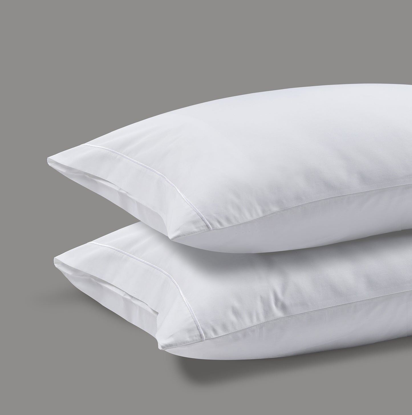 300 Thread Count Percale Pair (2 pillowcases) of Oakwood Pillowcases - Brilliant White