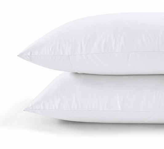 All Season Egyptian Giza Pillowcase - Brilliant White