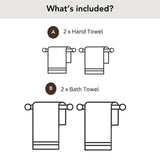 Somerset Cotton Towel Set 600 GSM