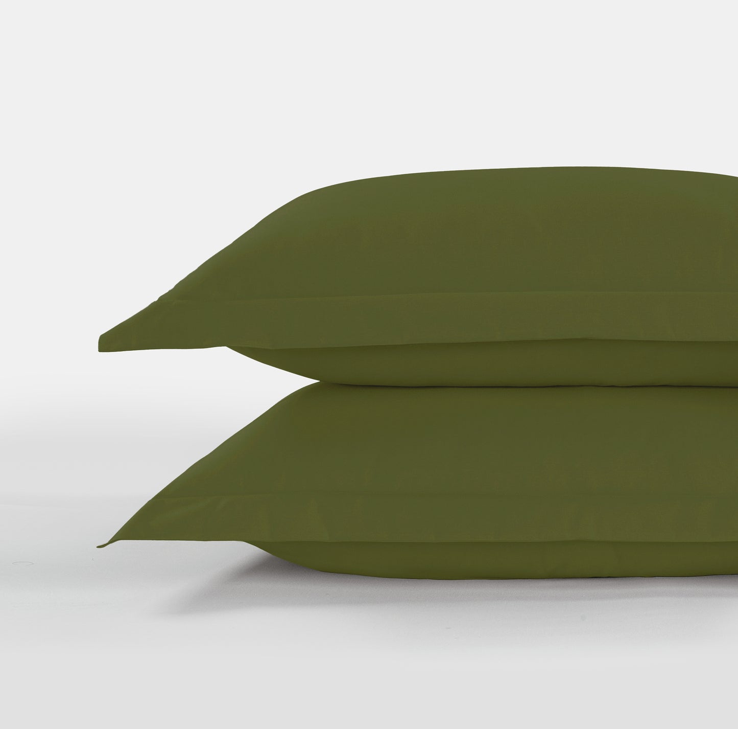 800 Thread Count Egyptian Cotton Grand Splendour Sateen Bedding Set - Olive Green