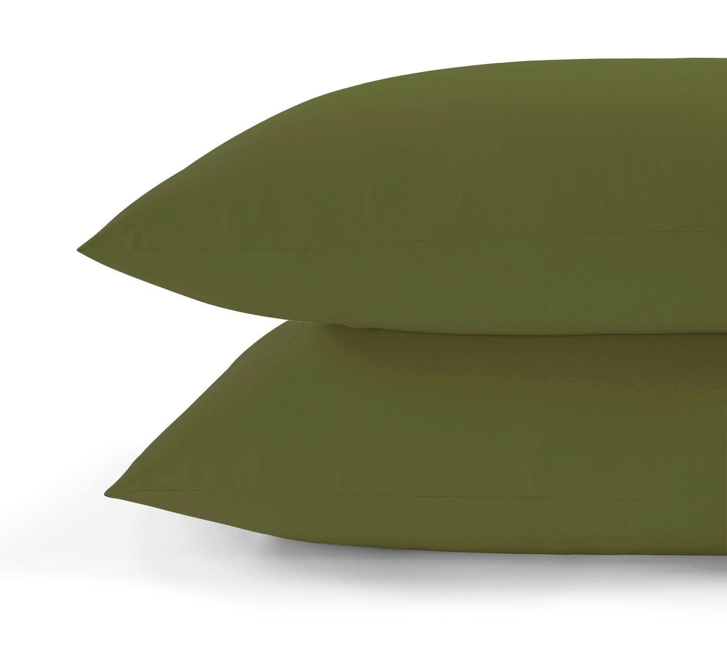 800 Thread Count Egyptian Cotton Grand Splendour Sateen Bedding Set - Olive Green