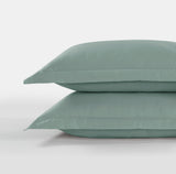 800 Thread Count Egyptian Cotton Grand Splendour Sateen Bedding Set - Sea Foam Teal