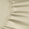 UPS 800 Thread Count Egyptian Cotton Grand Splendour Lux Buttery Smooth Lux Fitted Sheet - Pearl