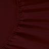 UPS 800 Thread Count Egyptian Cotton Grand Splendour Lux Buttery Smooth Lux Fitted Sheet - Dark Burgundy