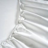All Season Egyptian Giza Bedding Set - Navy & Brilliant White