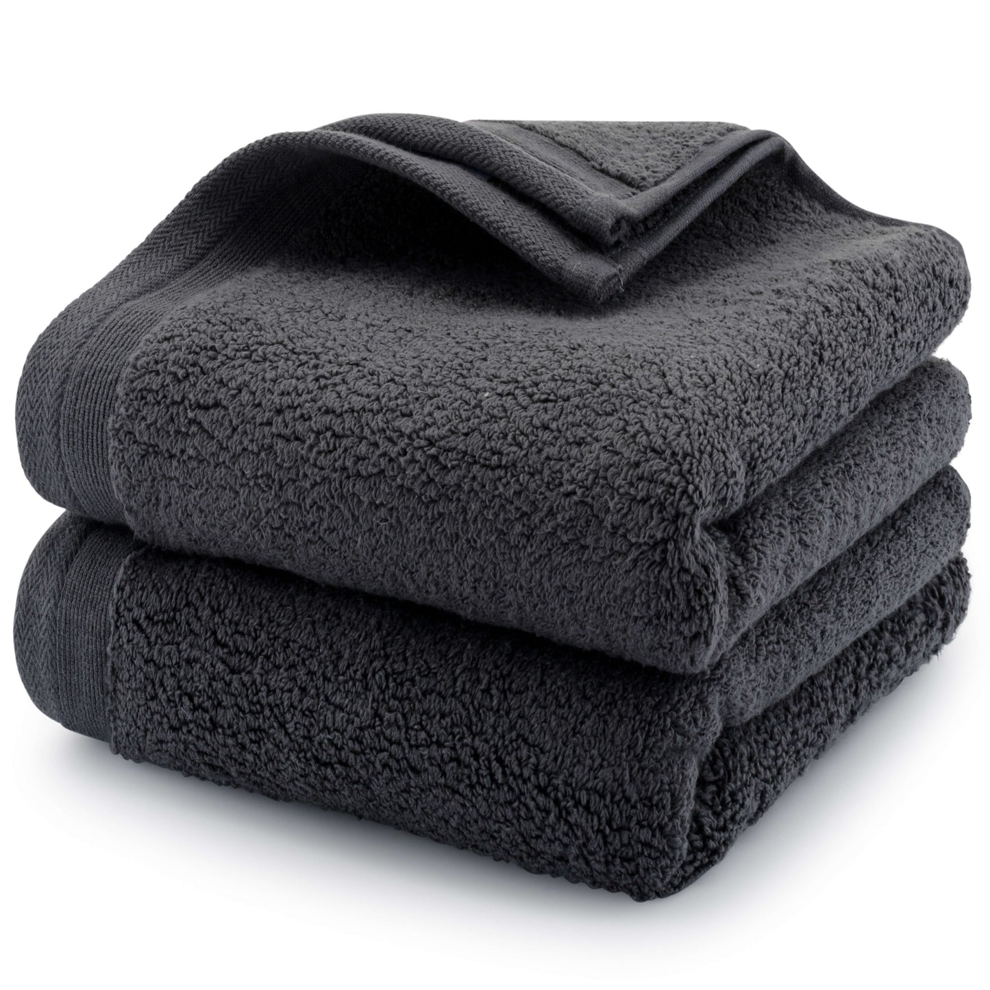 Egyptian Cotton Luxury Serenity Palace Classic Towel - Grey - 500GSM Zero Twist