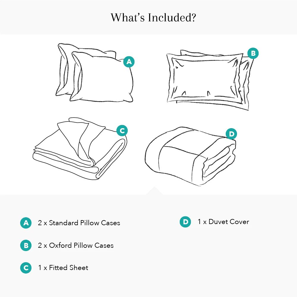 300 Thread Count Percale Peaceful Empress Bedding Set - Oatmeal