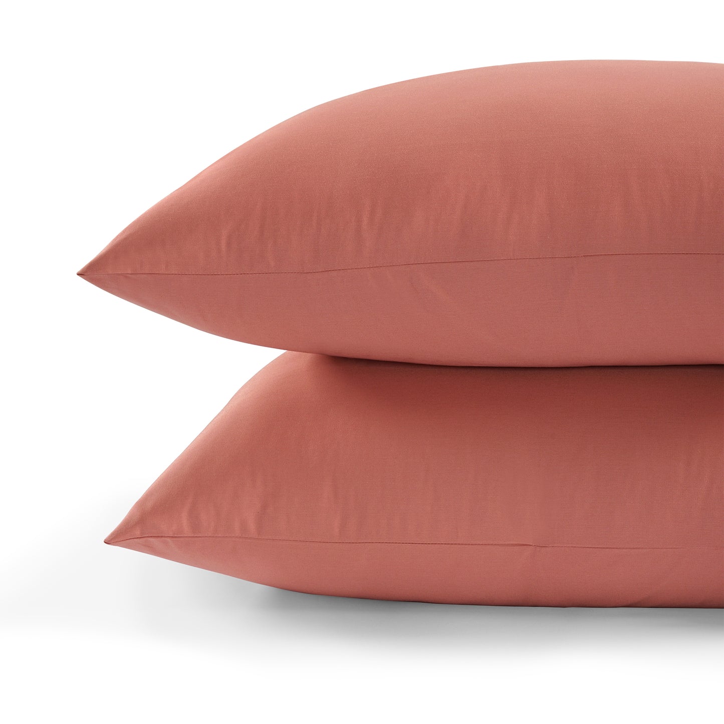 300 Thread Count Pair (2 pillowcases) of Peaceful Empress Pillowcases -  Terra Cotta