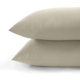 Pair (2 pillowcases) of Peaceful Empress Pillowcases -  Oatmeal