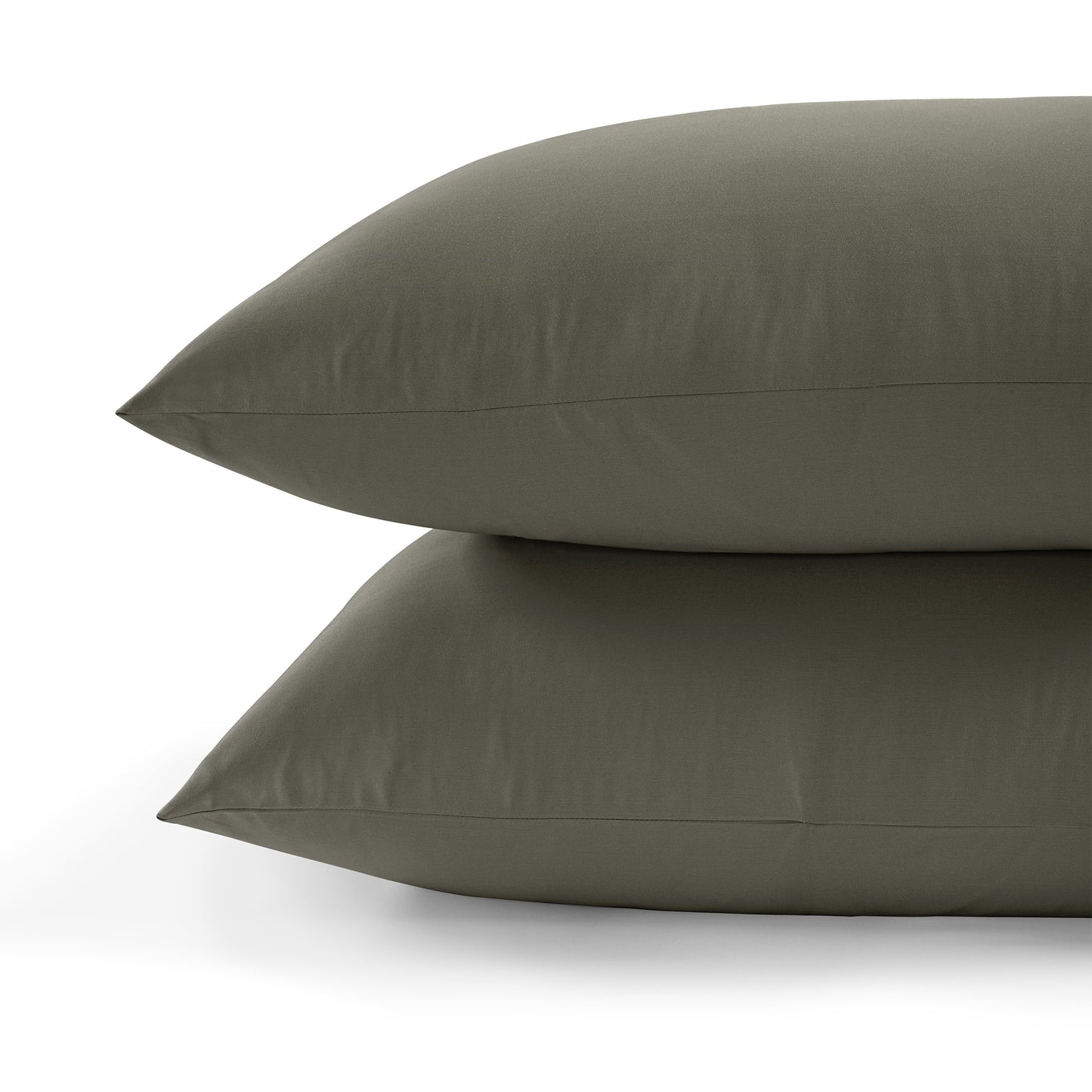800 Thread Count Pair (2 Pillowcases) of Grand Splendour LUXE Pillowcases - Sateen Sage Green