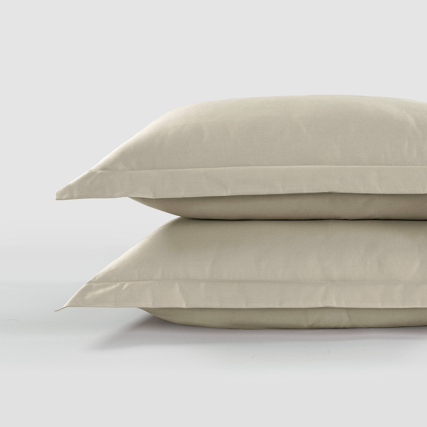 Pair (2 pillowcases) of Peaceful Empress Pillowcases -  Oatmeal